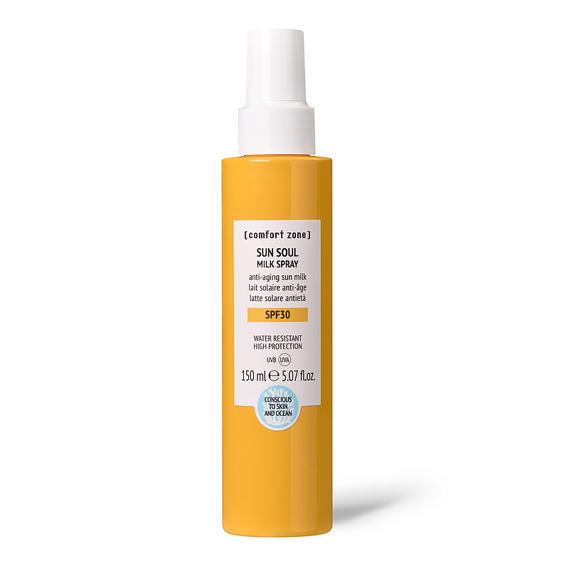 COMFORT ZONE SUN SOUL purškiamas apsauginis pienelis nuo saulės SPF30, 150 ml