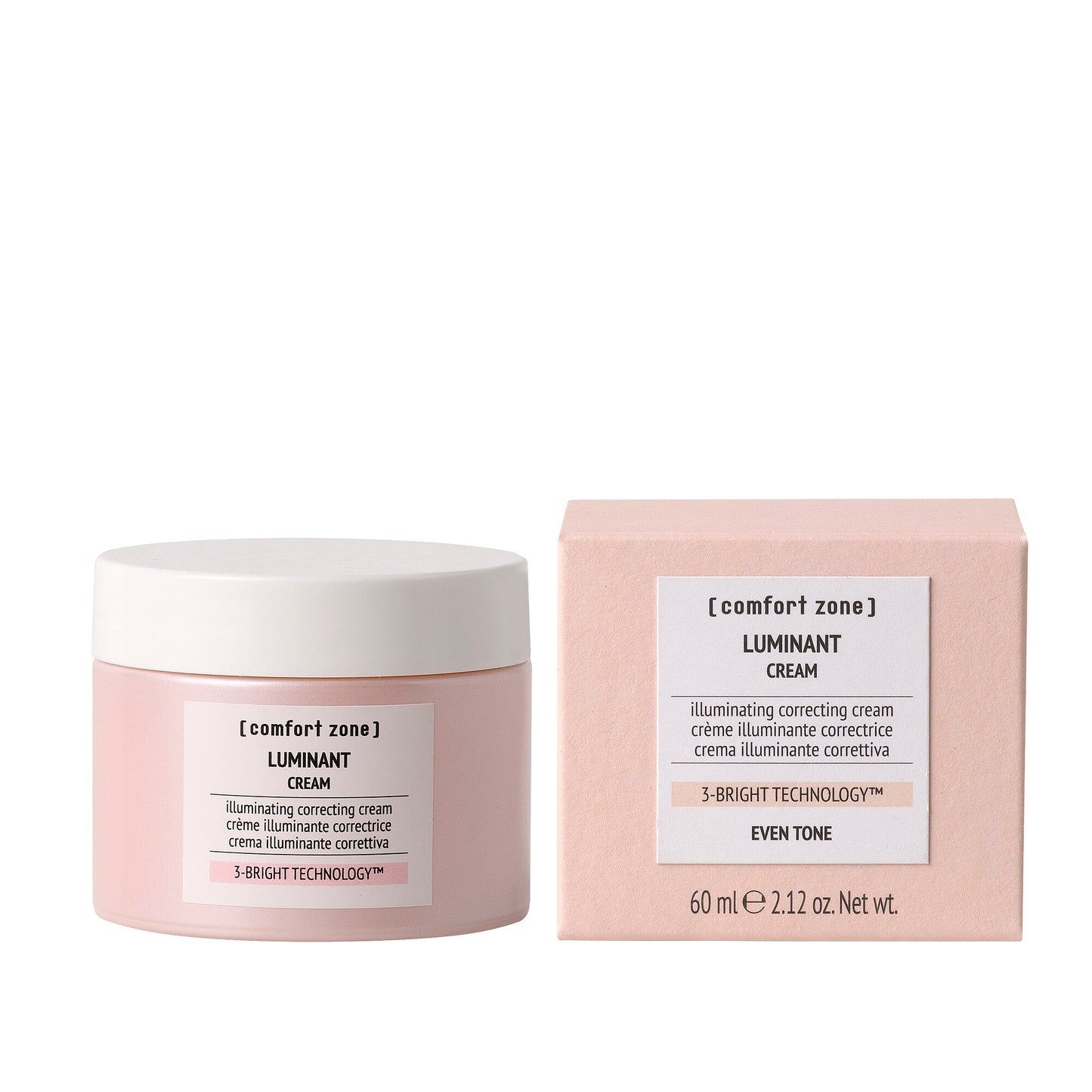 COMFORT ZONE LUMINANT odos spalvą šviesinantis, koreguojantis kremas, 60 ml