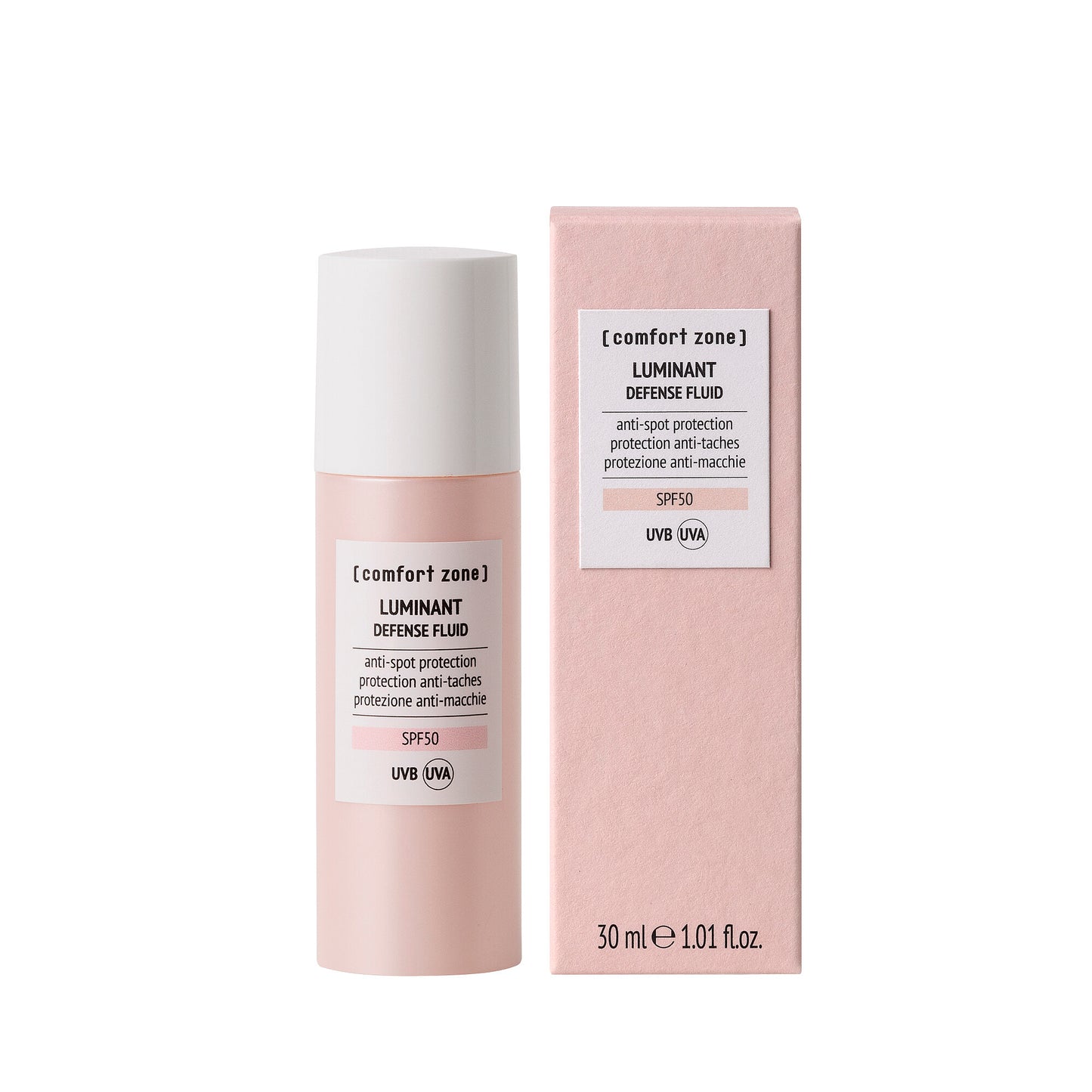 COMFORT ZONE LUMINANT apsauginė priemonė su SPF 50, 30 ml