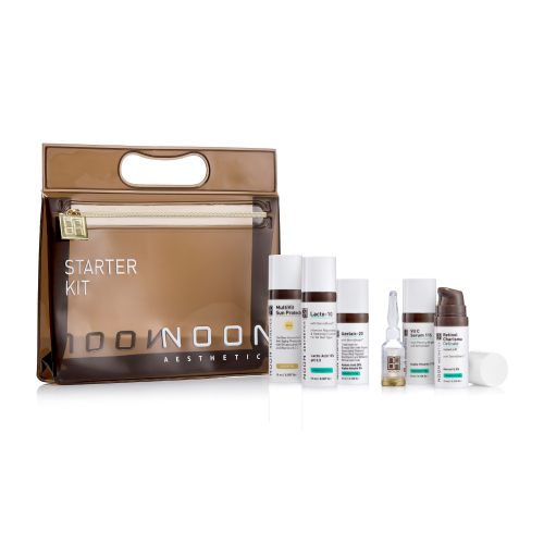 NOON Aesthetics Whitening Starter rinkinys, 6 priemonės, šviesinantis odą