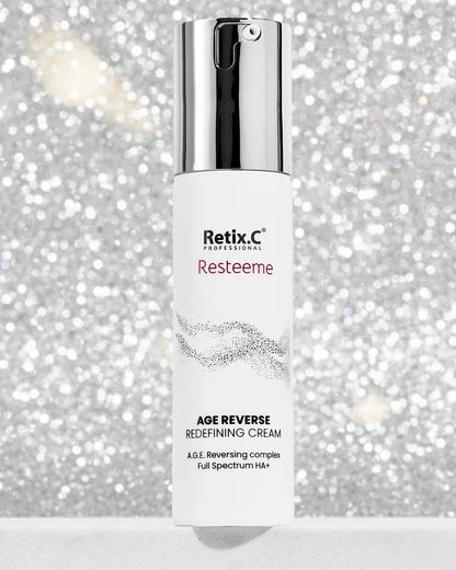 RETIX.C RESTEEME AGE REVERSE REDEFINING maitinamasis veido kremas su trehaloze ir polinukleiotidais, 50 ml