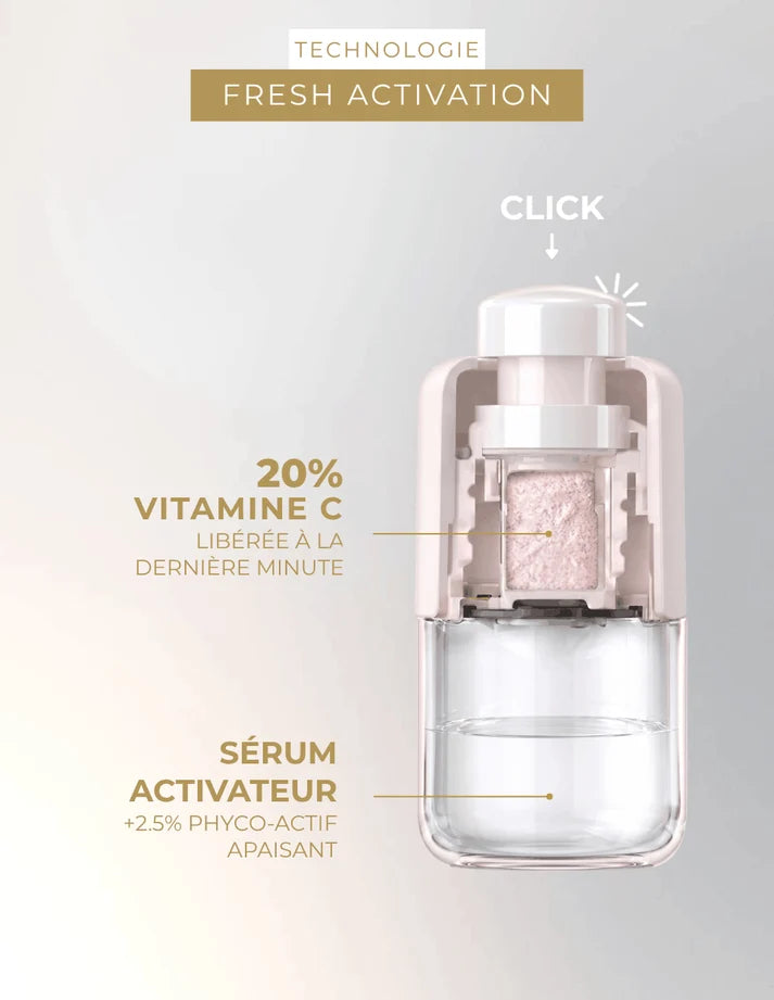 DERMEDEN C - POWDER FLASH vitamino C serumas, 2 x 2,3 ml