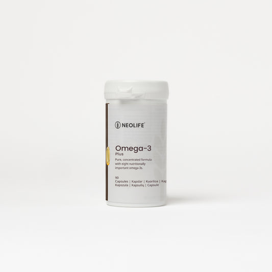 NeoLife Omega-3 Plus kapsulės, maisto papildas odai ir širdžiai