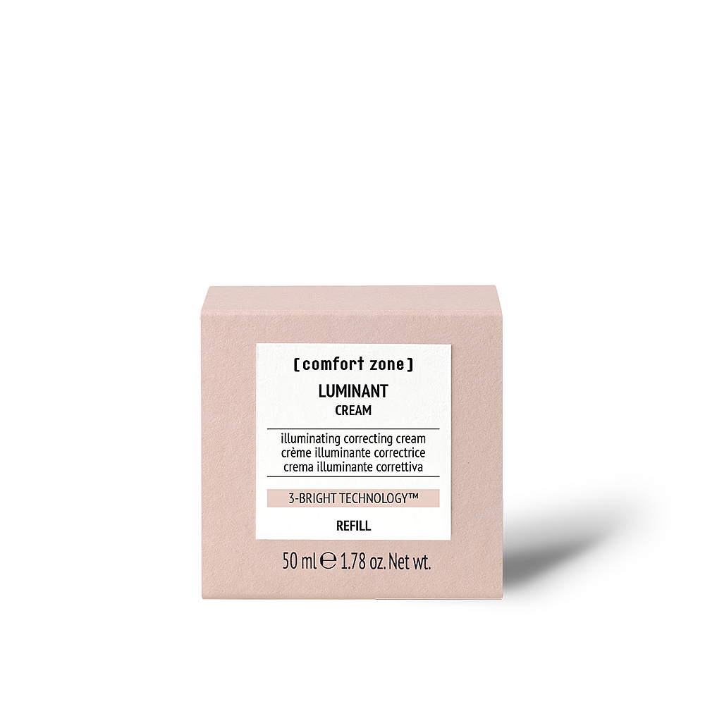 COMFORT ZONE LUMINANT Odos spalvą šviesinantis, koreguojantis kremas - papildymas, 50 ml