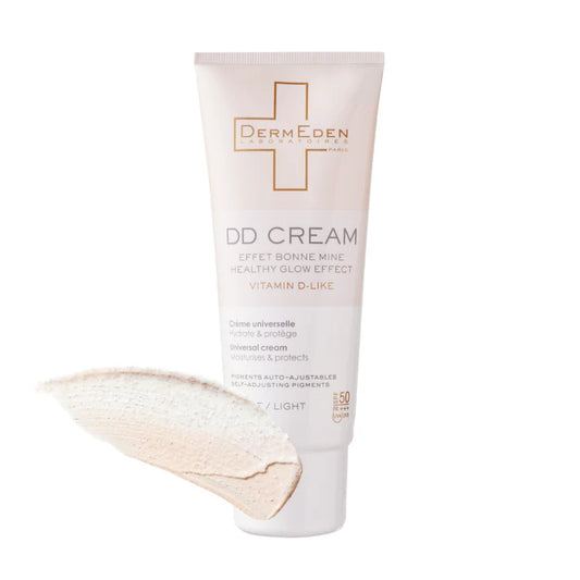 DERMEDEN DD kremas SPF 50 veidui, drėkinantis su tonu