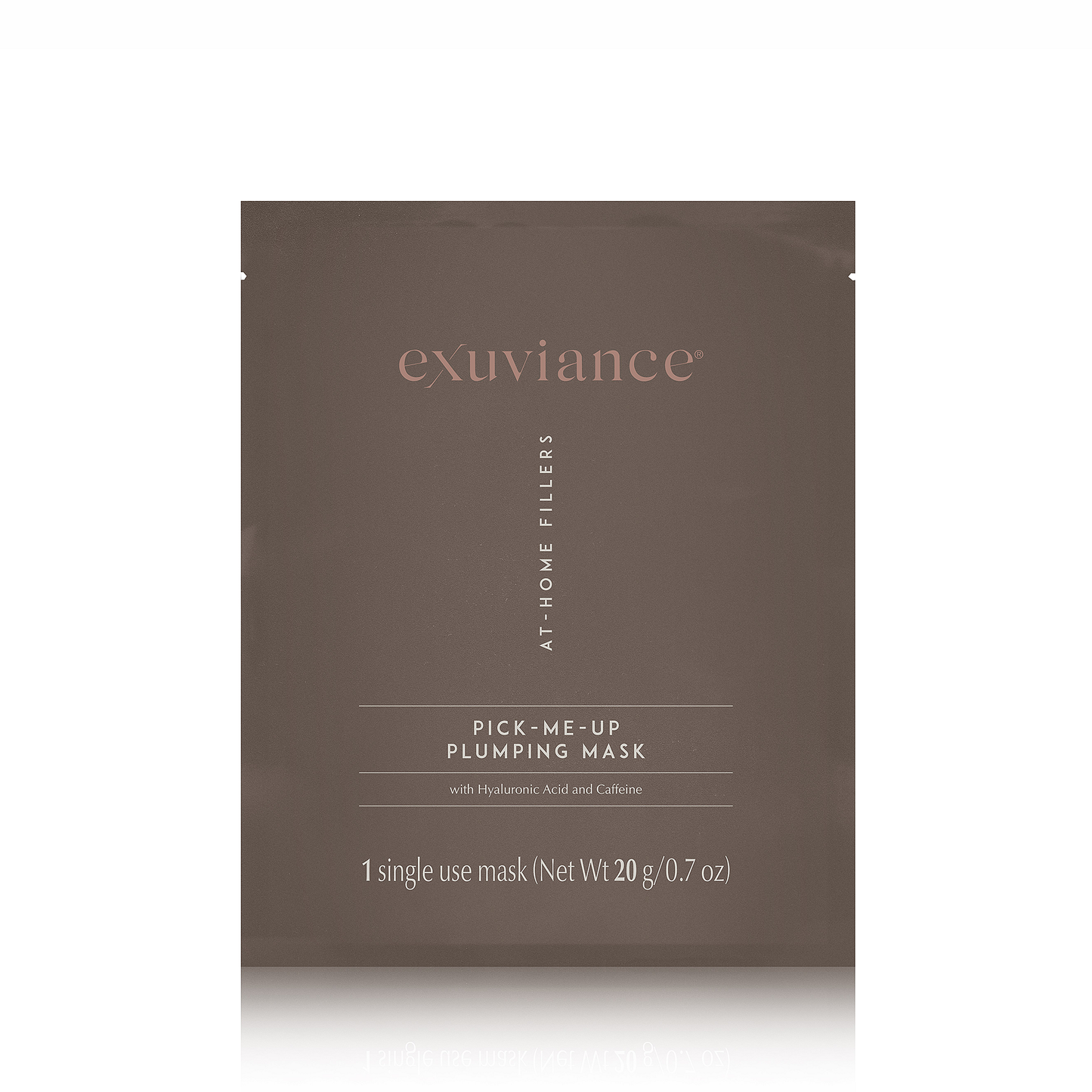 EXUVIANCE Pick-Me-Up lakštinė veido kaukė, 1 vnt, drėkinanti ir atgaivinanti