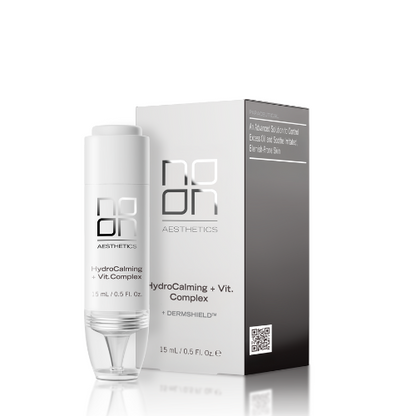 NOON Aesthetics Hydrocalming + Vit Complex ampulė, pakuotė