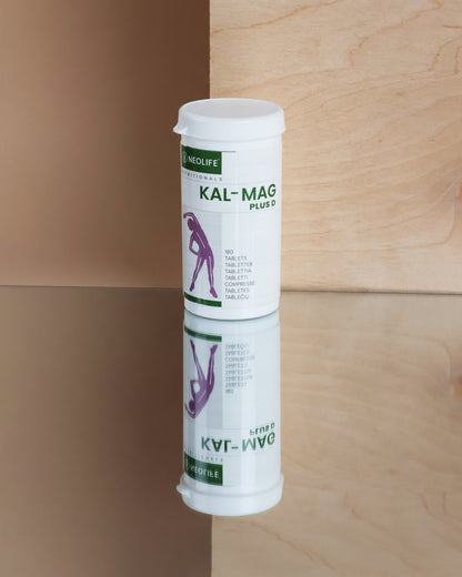 NeoLife Kal-Mag Plus D mineralų papildas, pakuotė odos balansui