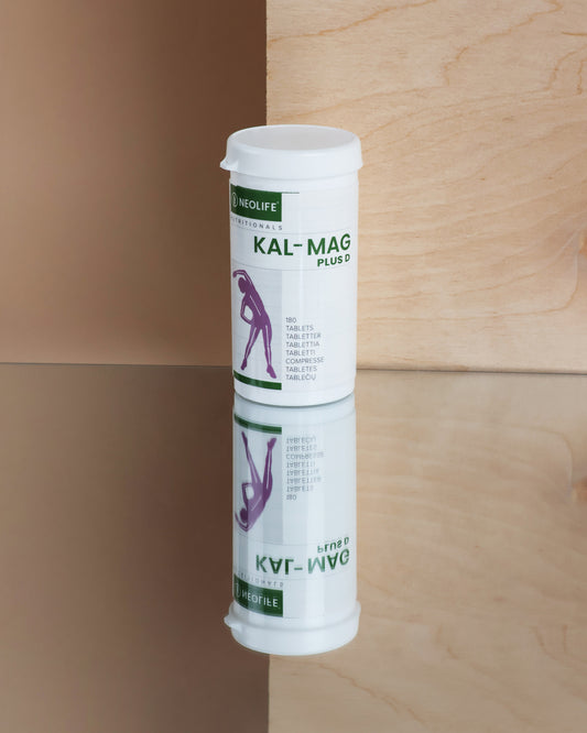NeoLife Kal-Mag Plus D mineralų papildas, pakuotė odos balansui