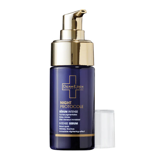 DERMEDEN INTENSE naktinis veido serumas, 30 ml, drėkinantis ir stangrinantis