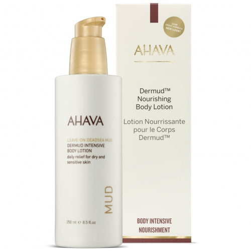 AHAVA DERMUD maitinamasis kūno losjonas, 250 ml