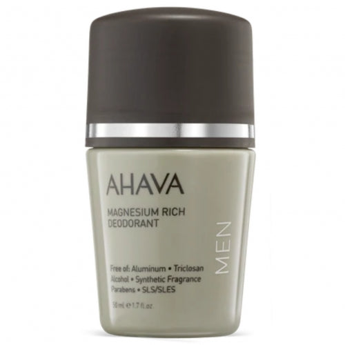 AHAVA MEN magniu praturtintas dezodorantas, 50 ML