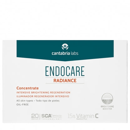 ENDOCARE Radiance vitamino C koncentratas 14 x 1 ml odos skaistinimui ir regeneracijai