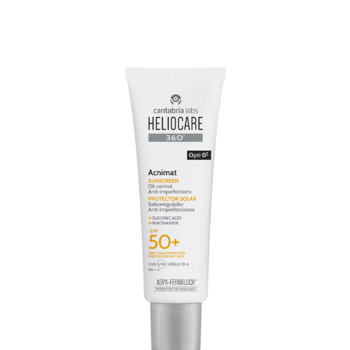 HELIOCARE 360 Acnimat SPF 50+ 50 ml riebiai ir į aknę linkusiai odai