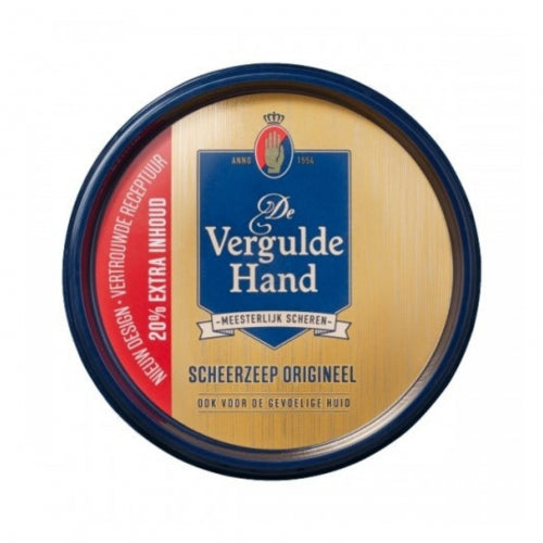 VERGULDE HAND muilo tabletė skutimuisi 75 g +20%
